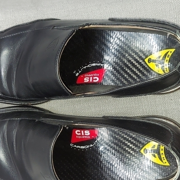 Toschi Black Leather Slip-on Loafer w/Carbonlite Insoles CIS Equipped Size 11 - Picture 6 of 16